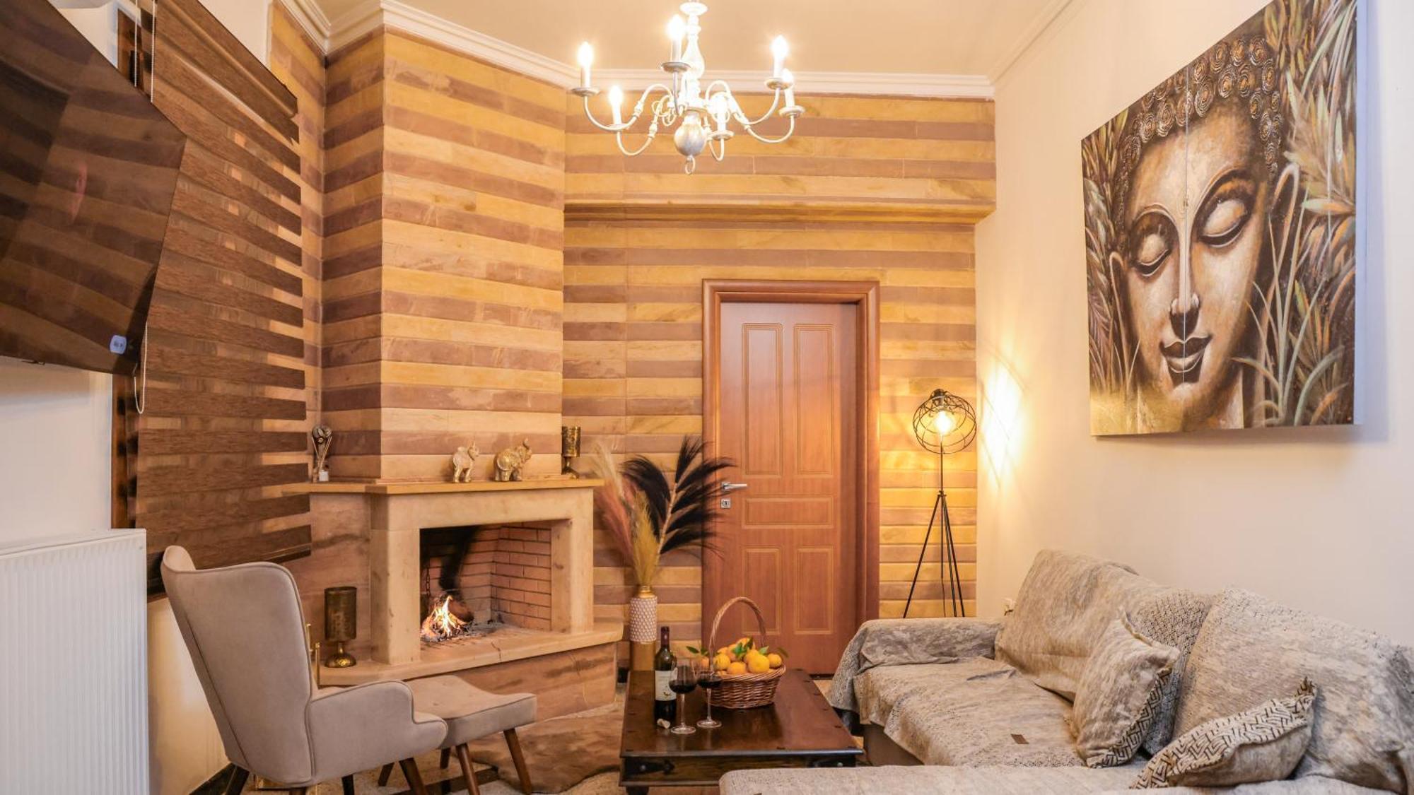 Archontiko Frideriki Luxury Apartments キオス エクステリア 写真